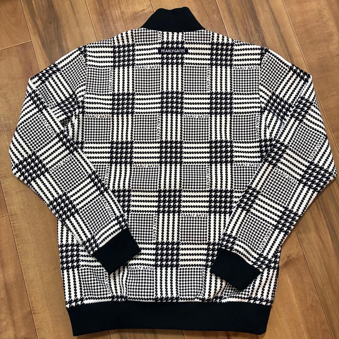 PEARLY GATES エアクッション フルジップジャケット グレンチェック