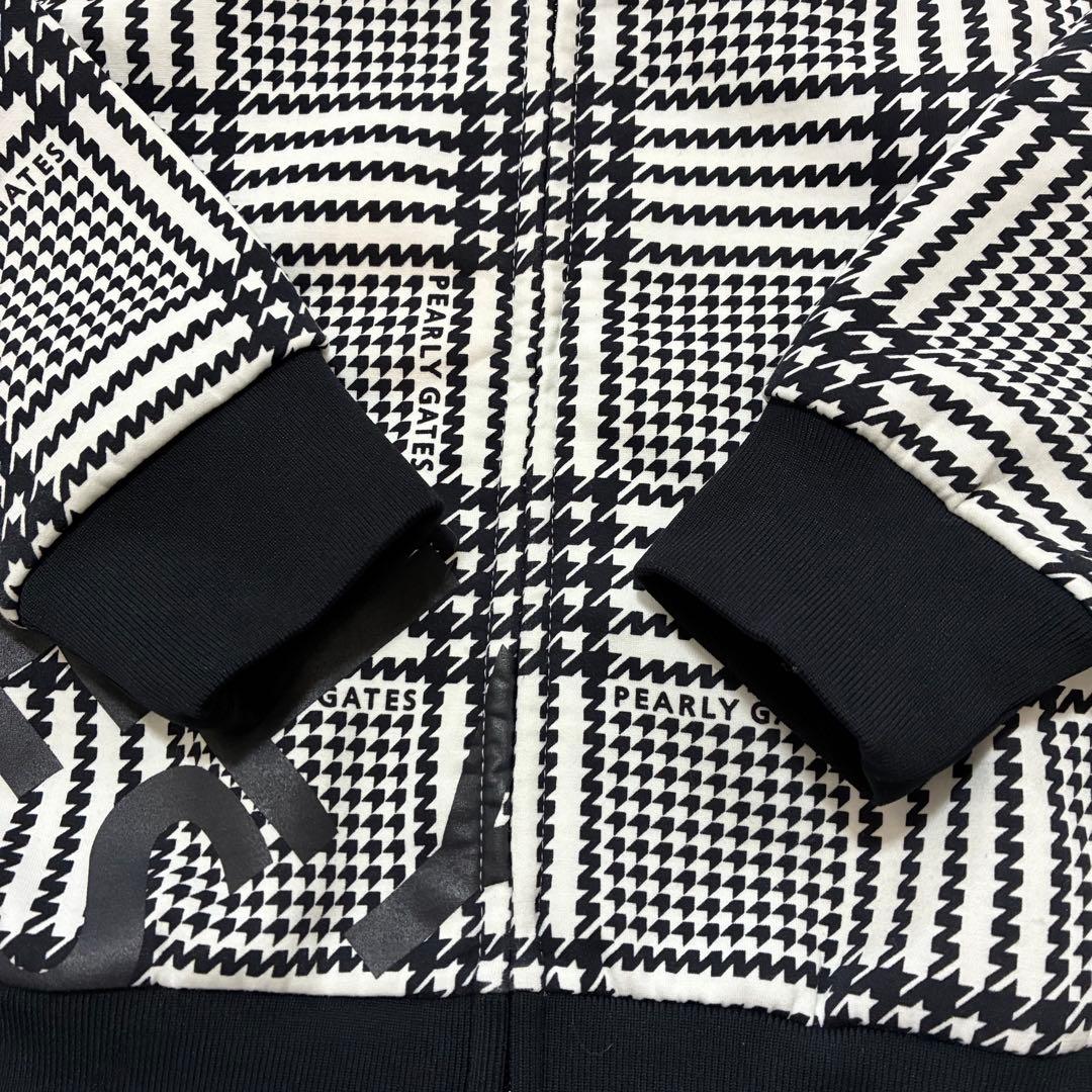 PEARLY GATES エアクッション フルジップジャケット グレンチェック