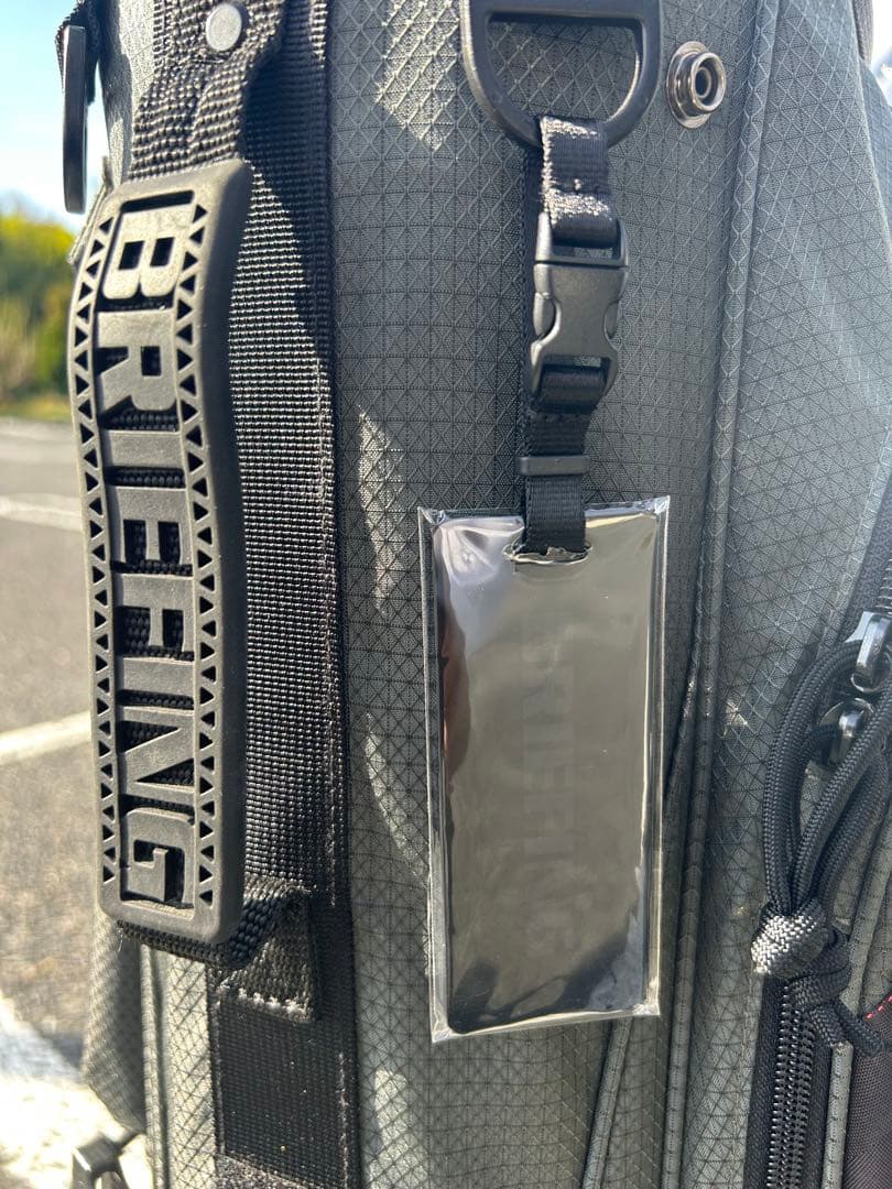 BRIEFING キャディバッグ スタンド付き