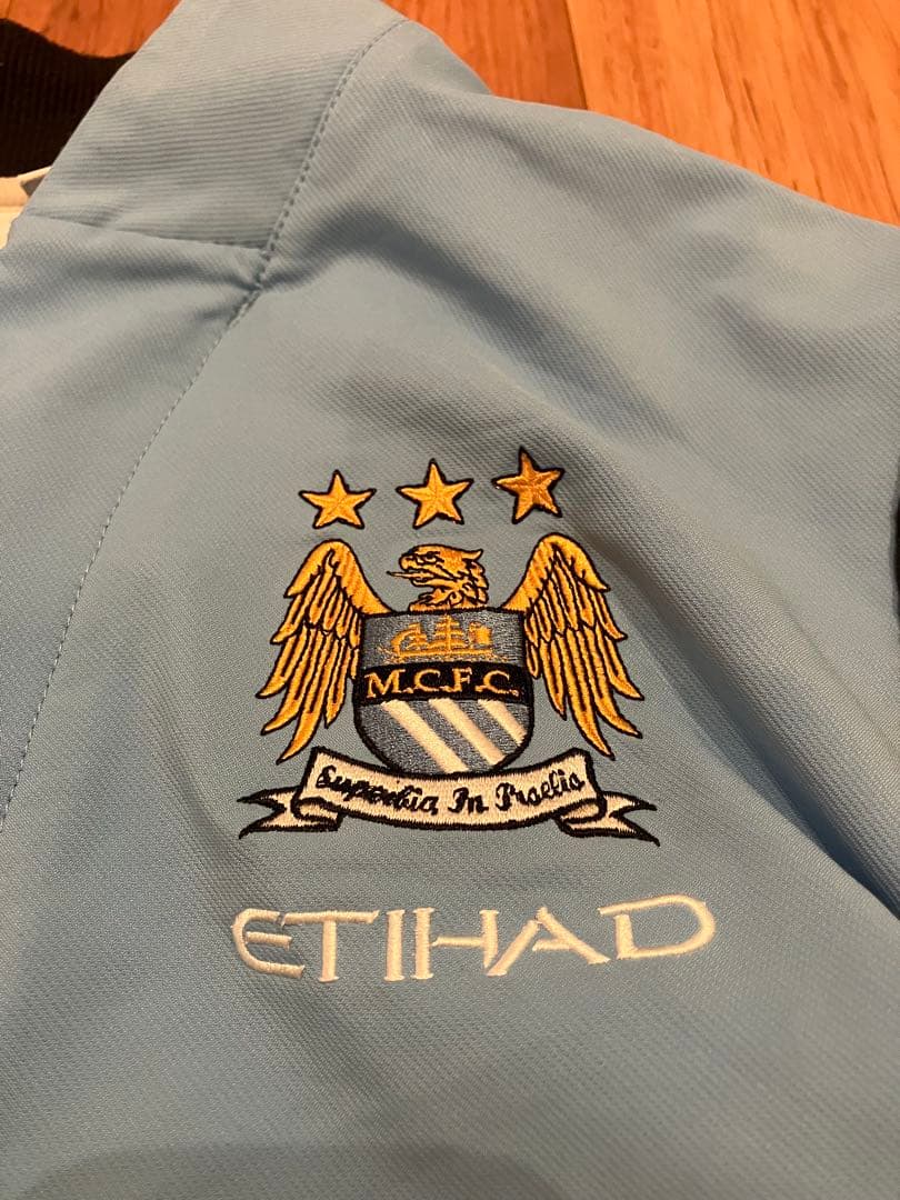 【希少カラー】UMBRO×マンチェスターシティ/スウェット/ドリルトップ L