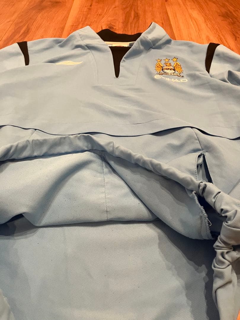 【希少カラー】UMBRO×マンチェスターシティ/スウェット/ドリルトップ L