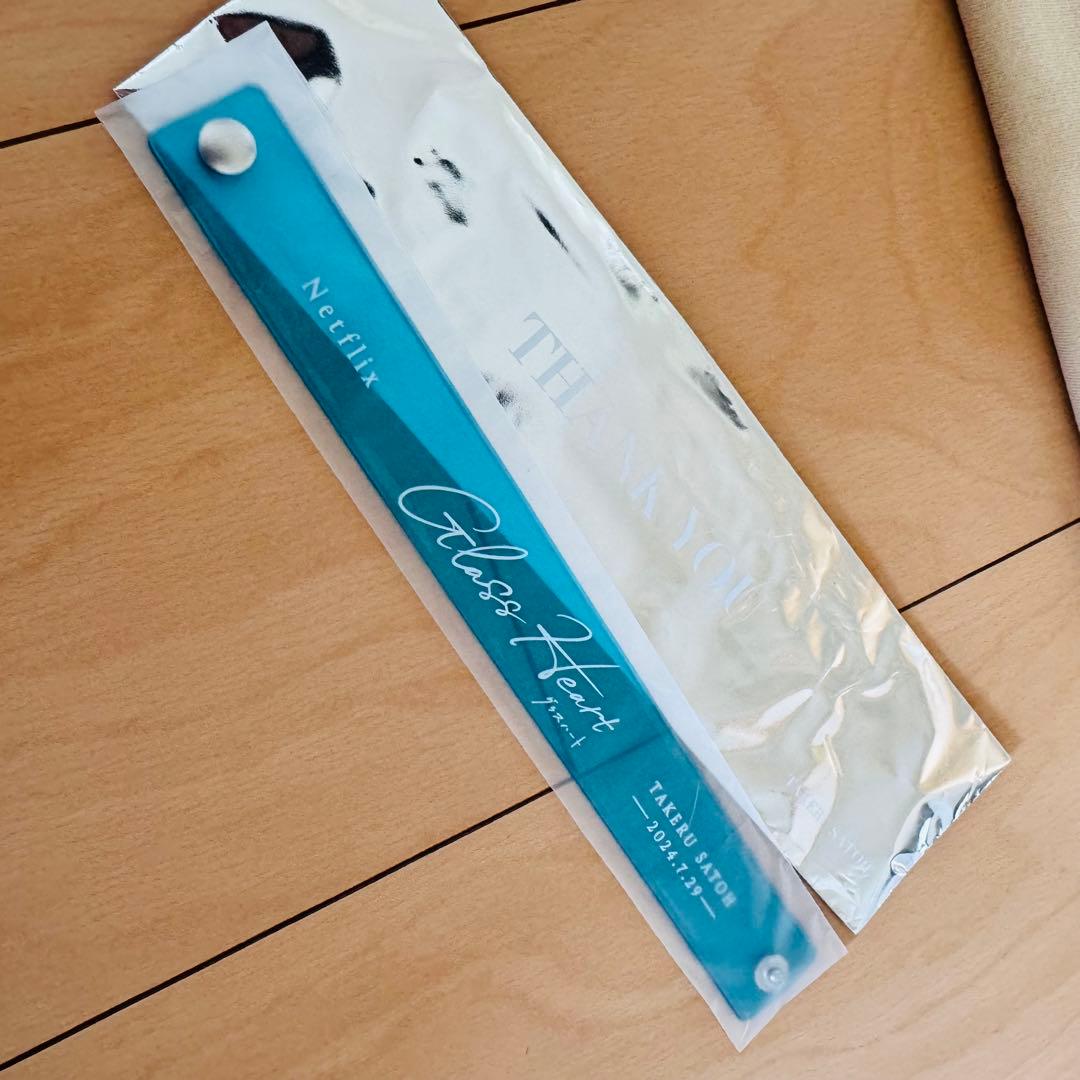 Glass Heart　エキストラ　Tシャツ　リストバンド　TENBLANK め