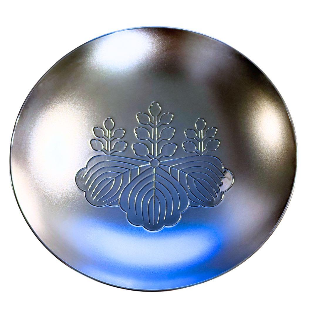 純銀　(大)　銀盃　銀杯　SILVER1000刻印　内閣総理大臣　贈　約178ｇ