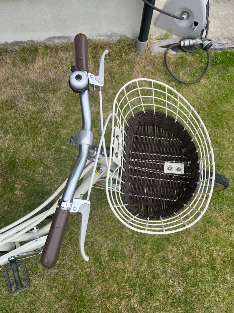 あさひ　ASAHI フェリーク Jr 24インチ　自転車　クリーム色