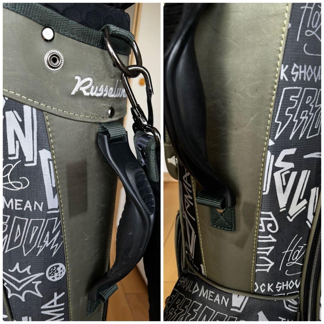 専用　限定品　良品ラッセルノRusseluno スタンド型キャディバッグ　バック