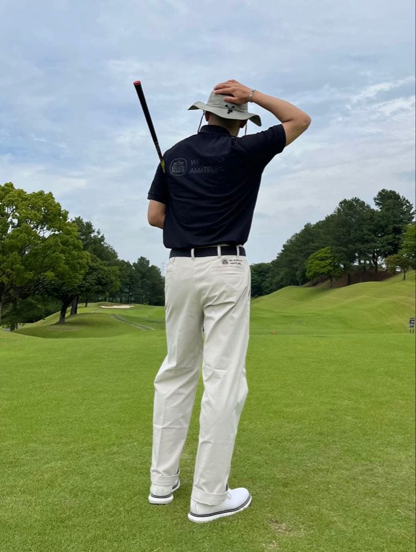 新品★クラブハウス★オリジナルパンツ★グレーベージュL