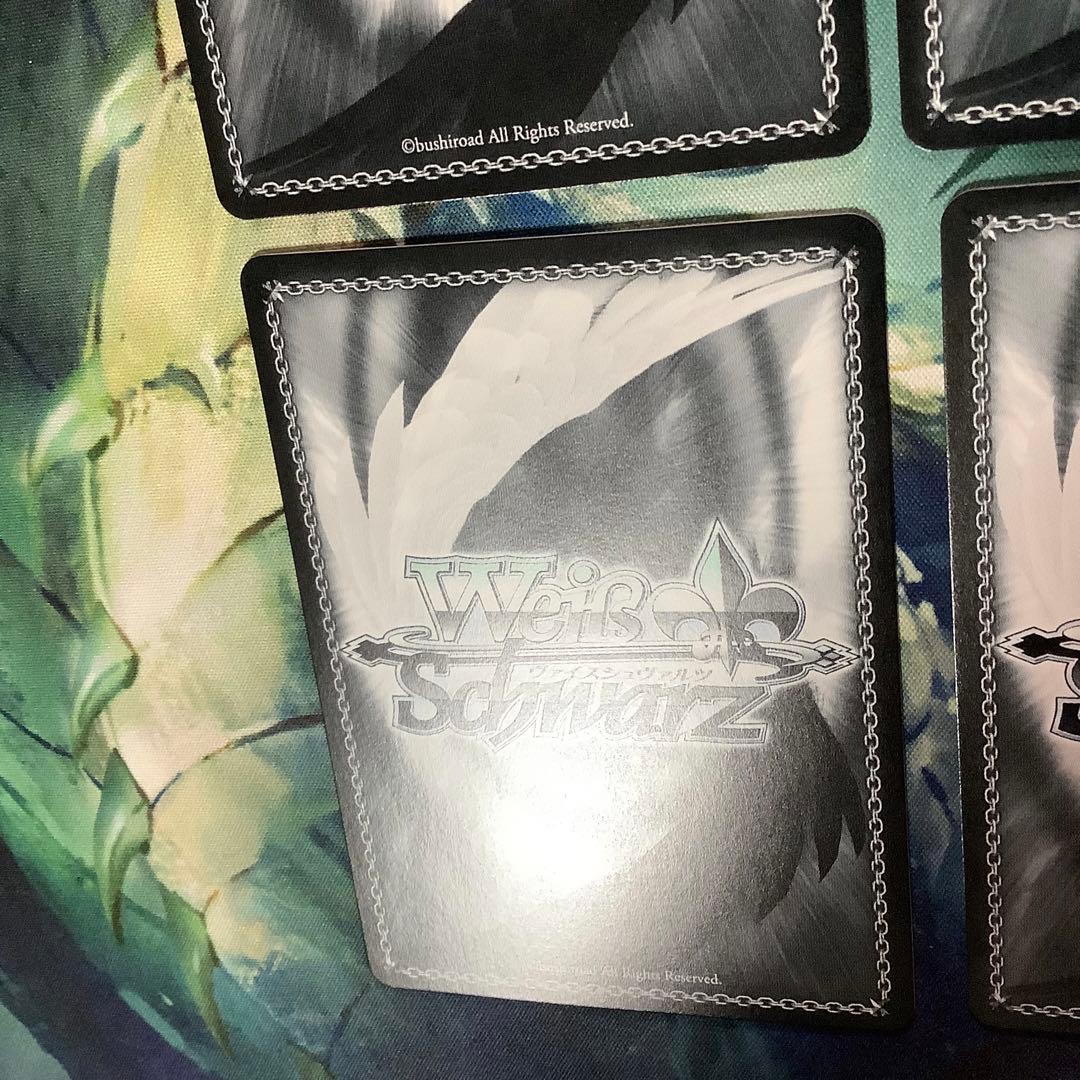 ヴァイスシュヴァルツ　力になりたい 七罪 SP サイン　4枚