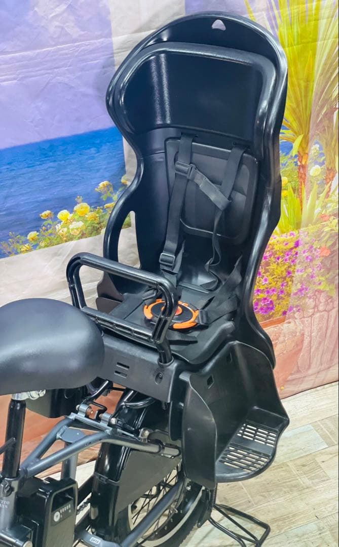 Y2416ギュットアニーズ⭐️16AH！パナソニック子供乗せ電動アシスト自転車