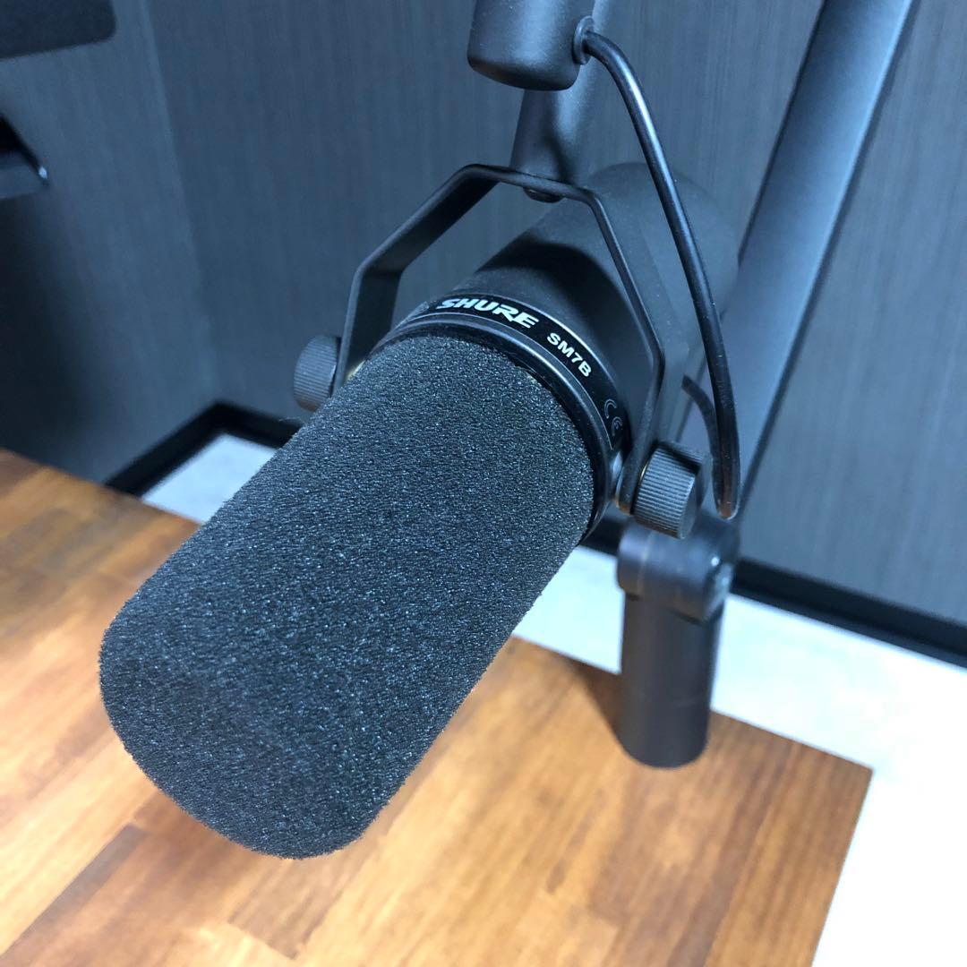 3点セット SM7B ＋ MOTU M2 ＋ FetHead 美品