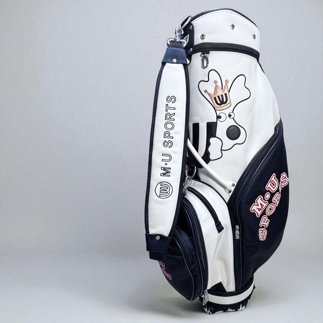「訳あり…」 M.U SPORTS キャディバッグ レディース 人気 ヒデ
