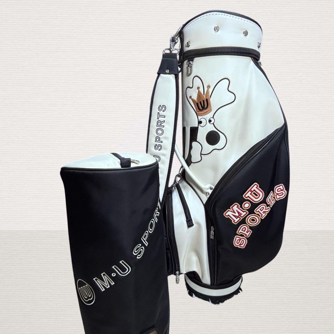 「訳あり…」 M.U SPORTS キャディバッグ レディース 人気 ヒデ