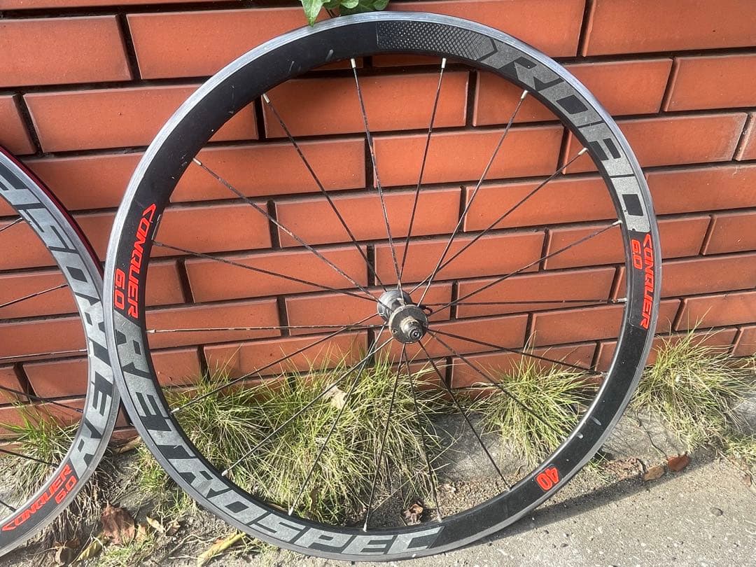 RETROSPEC CONQUER 6.0 40mm アルミホイール前後セット