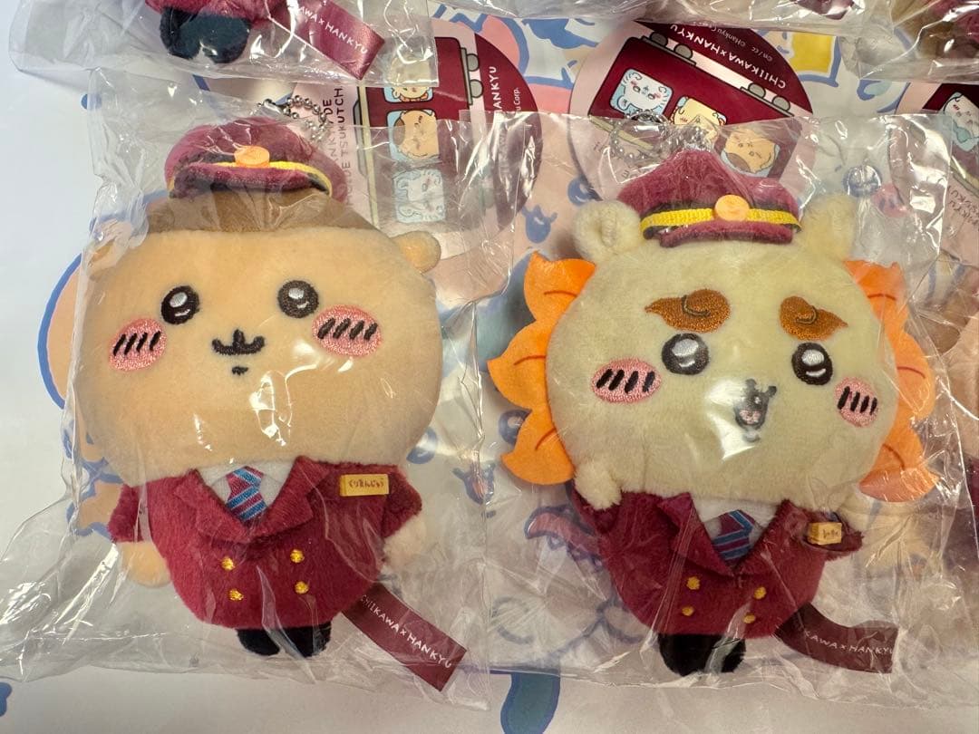 ちいかわ 阪急電車なマスコットコンプリート　6点セット