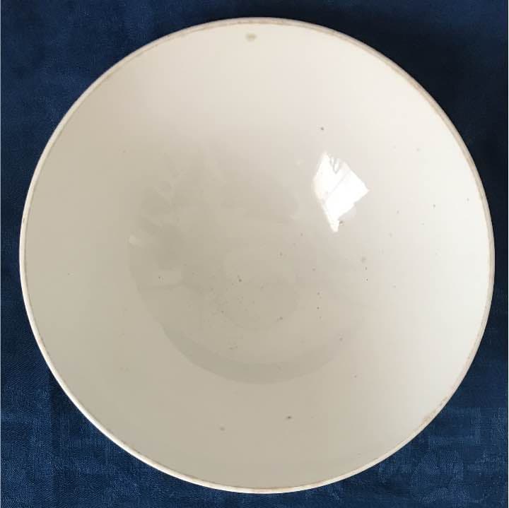 フランスアンティーク☘️大アイビー柄カフェオレボウル サルグミンヌ