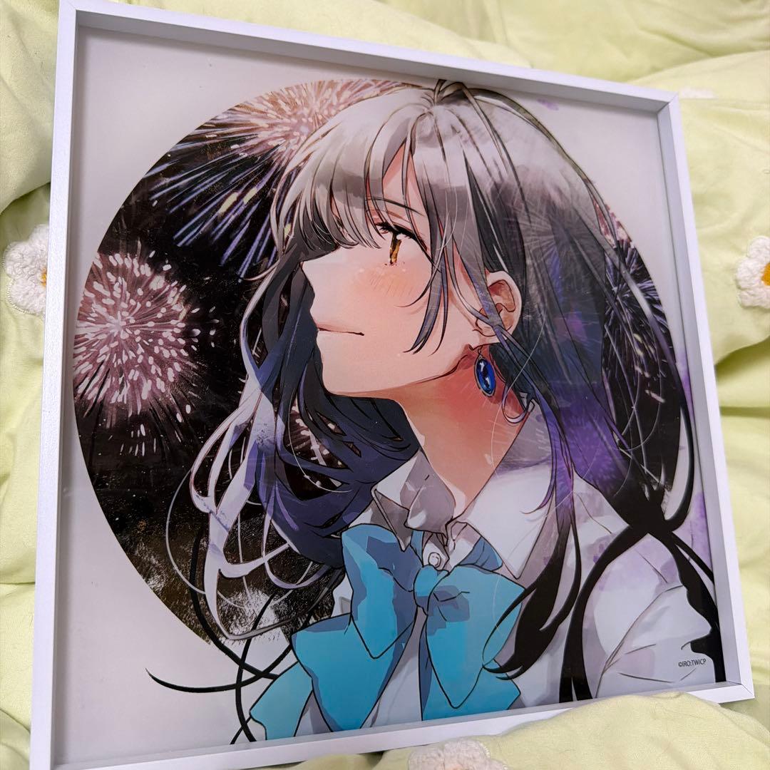 色づく世界の明日から 高級額装アクリルアート 瞳美