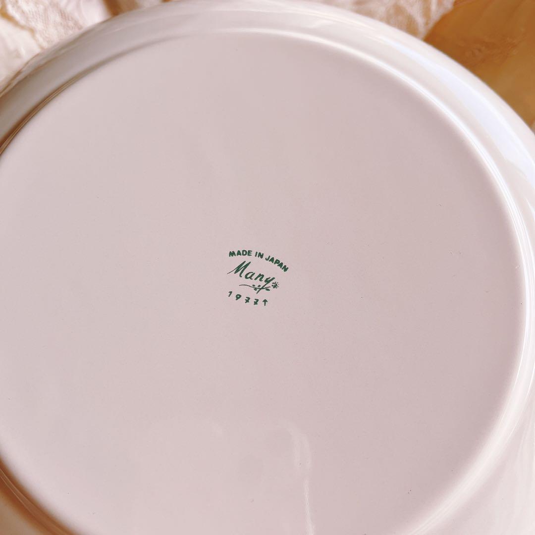 お値下げ♡マニー♡ローズホーロー洗面器Lイマンニトリイケア琺瑯フレンチカントリー