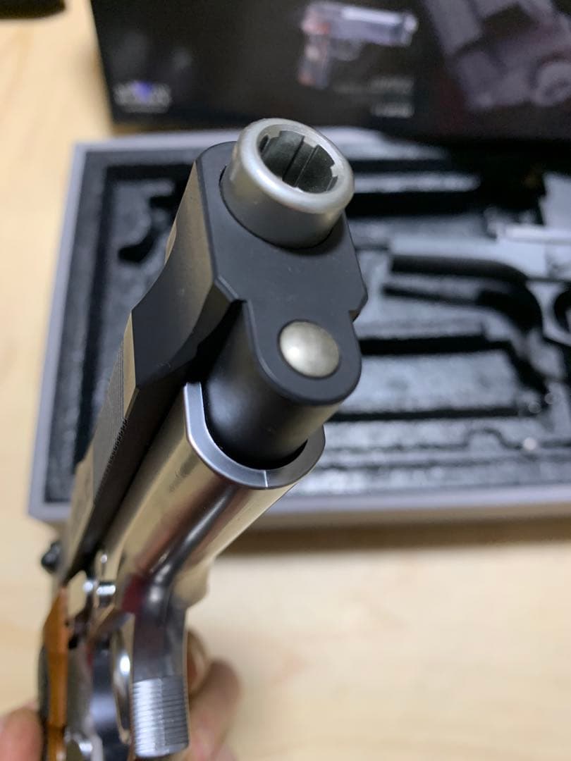 美品　外装カスタム　東京マルイサムライエッジスタンダードモデル　固定ポップ