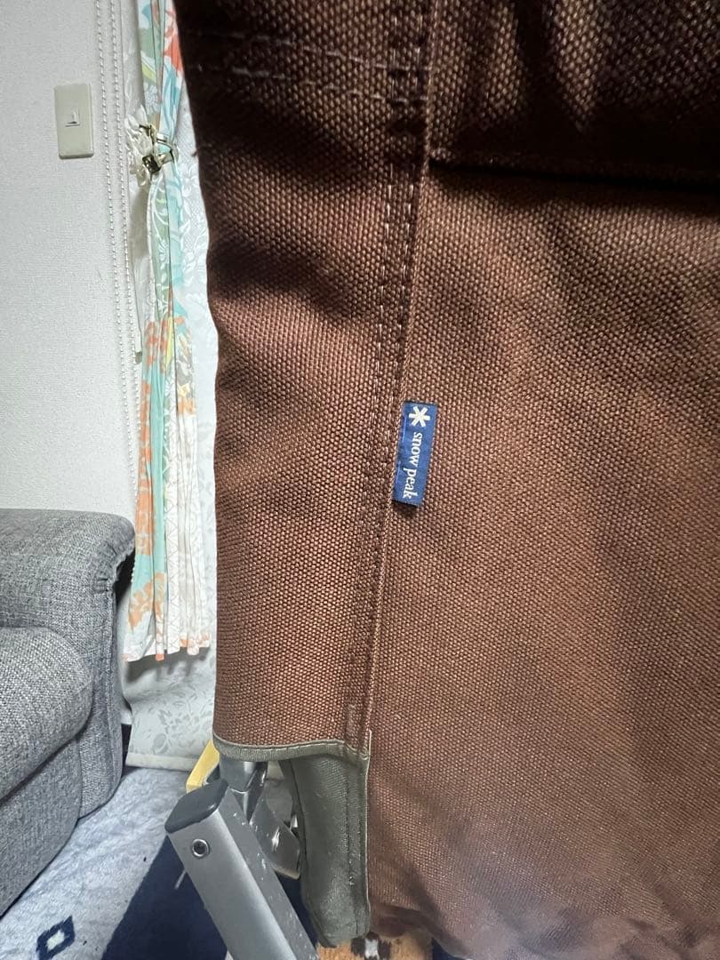 ２個　スノーピーク　ローチェアー30 ブラウン