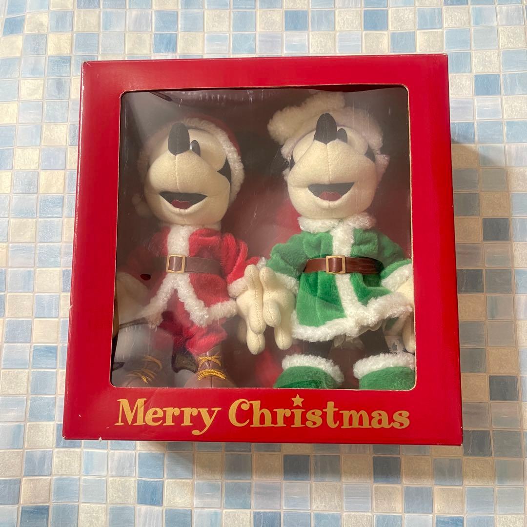 ディズニー　クリスマス　ミッキーマウス　ミニーマウス　ペアセット