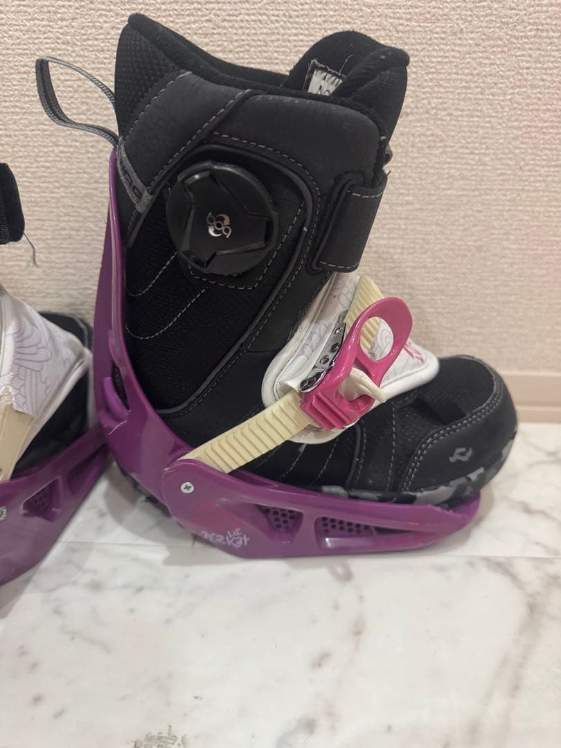 k2 LIL kat サイズxs RIDE NORRIS 18.5 2点セット