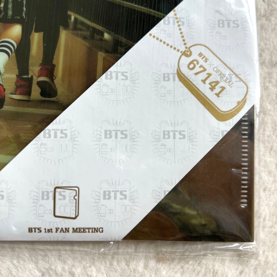 bts防弾少年団　創立式1st fanmeeting MUSTERクリアホルダー