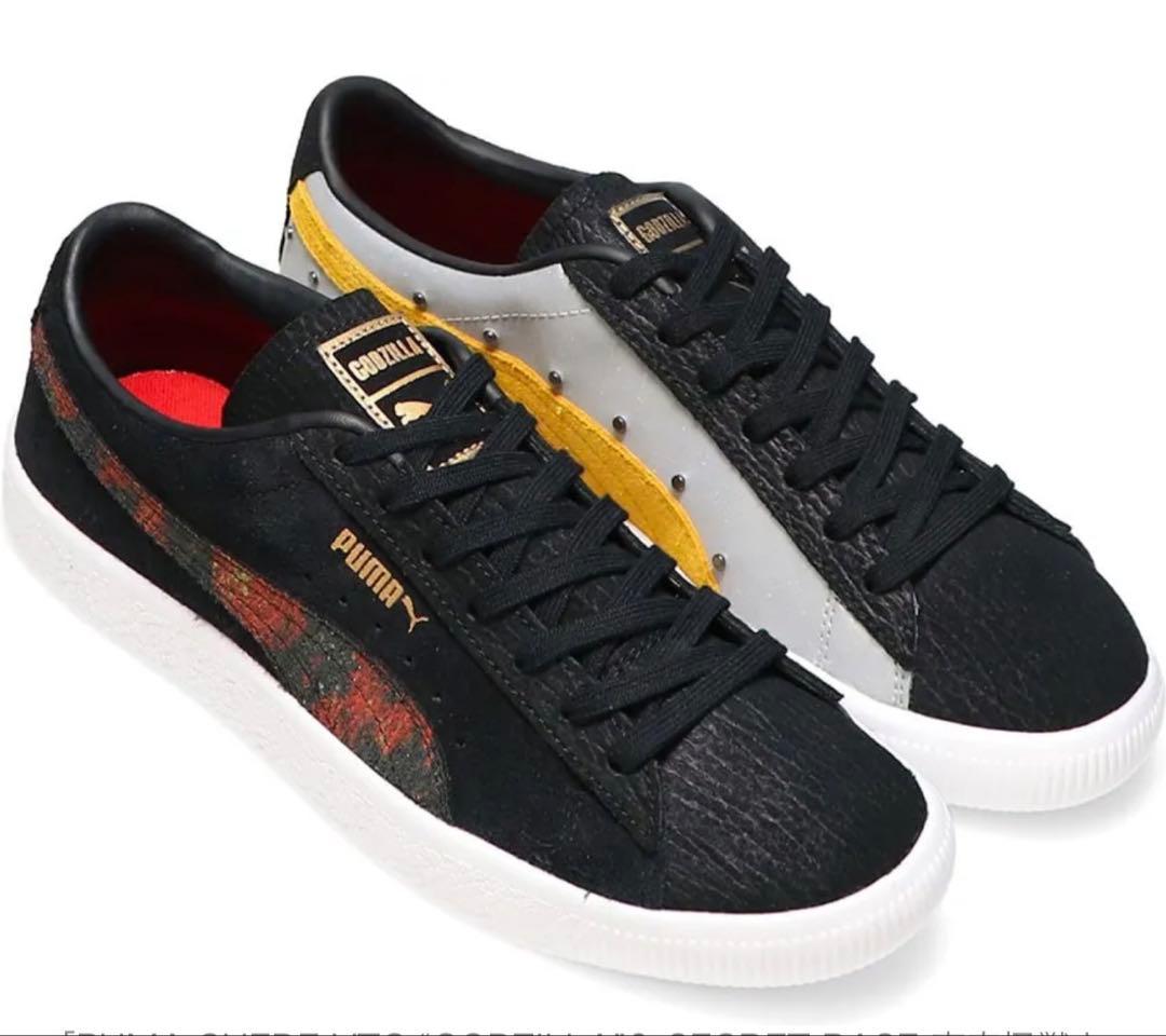 コラボ限定ゴジラ★プーマ スエード VTG ゴジラ★アトモス