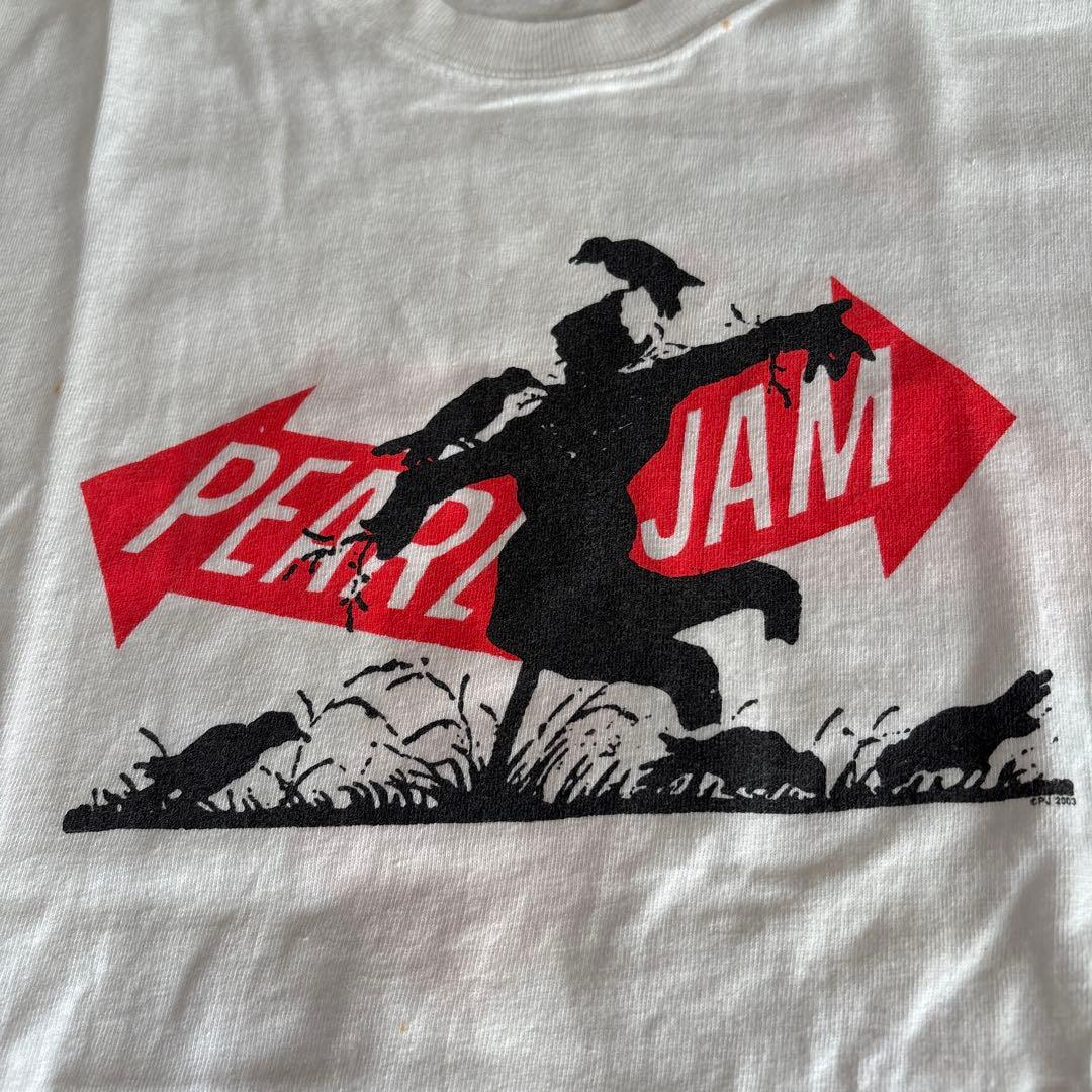 Pearl Jam グラフィックTシャツ M ホワイト
