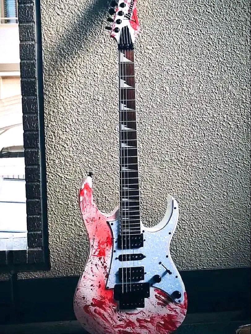Ibanez RG-350DXZ初期型リペイント
