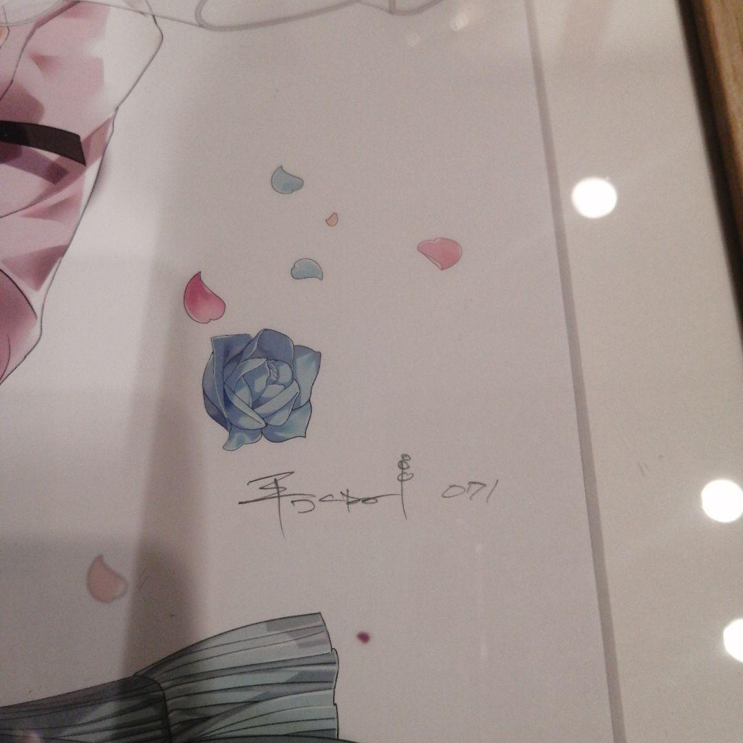 メモリーズオフ 複製原画 嘉神川 ノエル 平つくね 直筆サイン入り