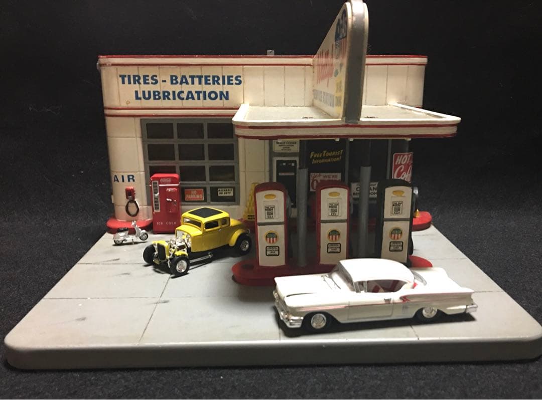 メルズドライブイン アメリカングラフィティ アメリカンダイナー ジオラマ