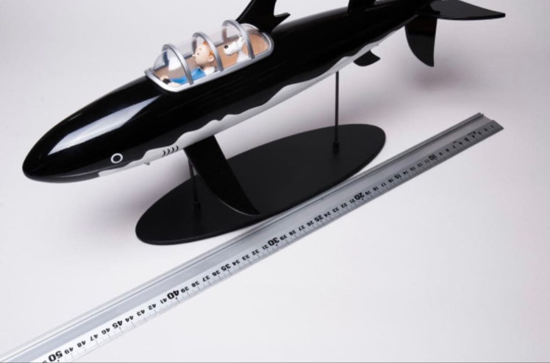 タンタン42cmレジン型大模型　 サメマリン号　激レア超希少　TINTINの冒険