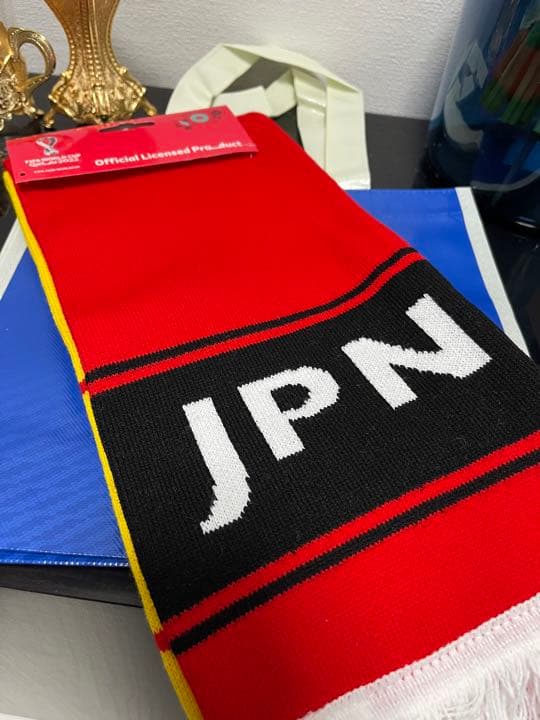 カタール W杯 2022 日本VSスペイン マフラータオル
