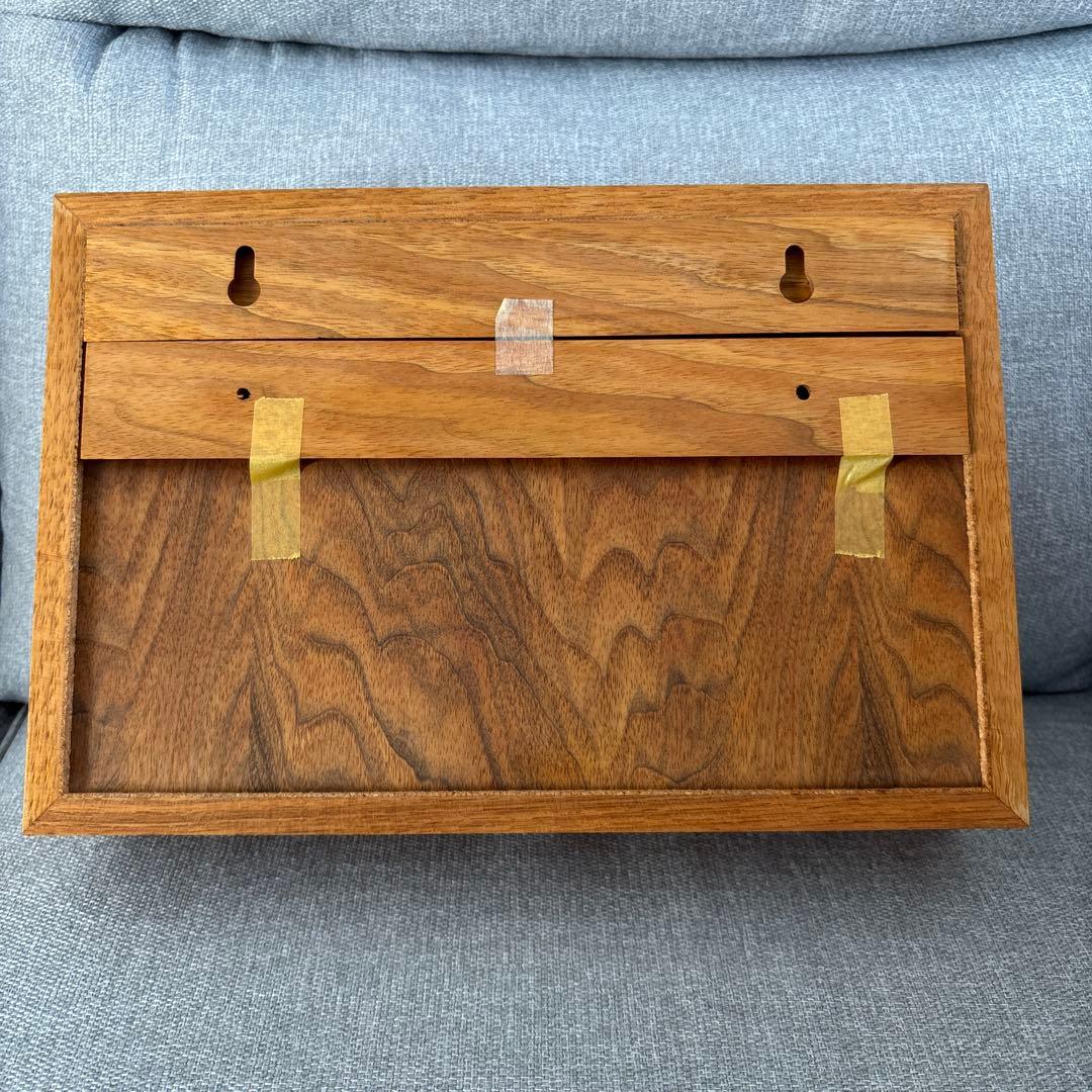 オークヴィレッジ ルアーケース コレクションボックス 標本ケース 木製