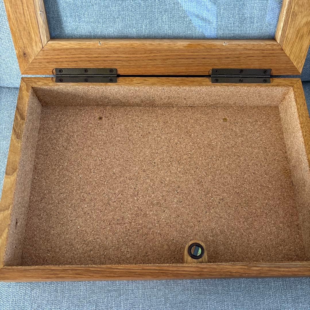 オークヴィレッジ ルアーケース コレクションボックス 標本ケース 木製