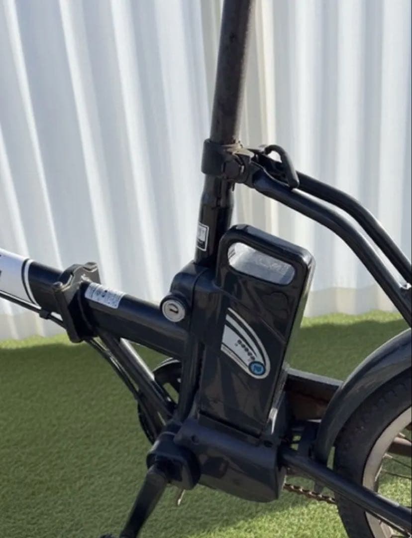 PELTECH 電動アシスト自転車 折りたたみ 前カゴ付 白