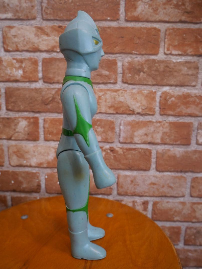 当時物　ミラーマン　ブルマァク　ソフビ　約29cm