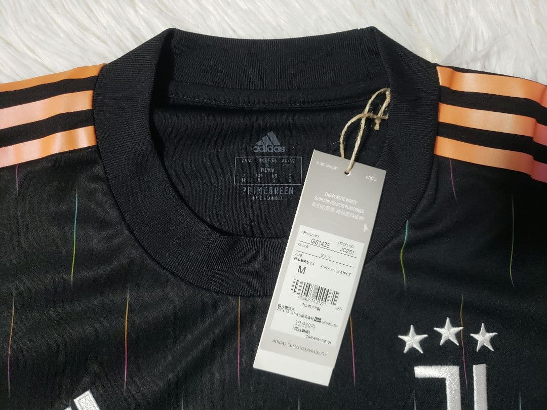 【新品タグ付】ユベントス 21-22 アウェイユニフォーム アディダス