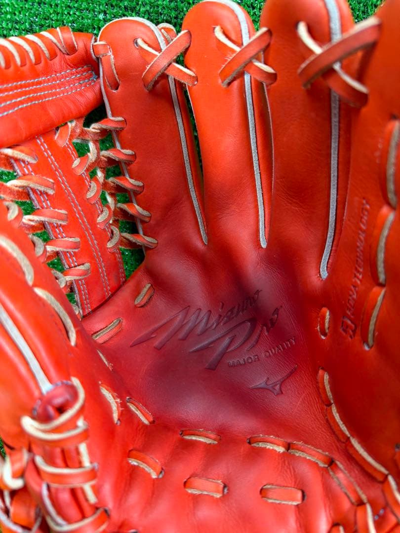 ミズノプロ　硬式　内野手　ダイバーシティブルー　1AJGH25223