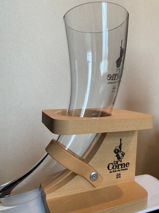 ベルギービール　ラ　コルネ　専用グラス