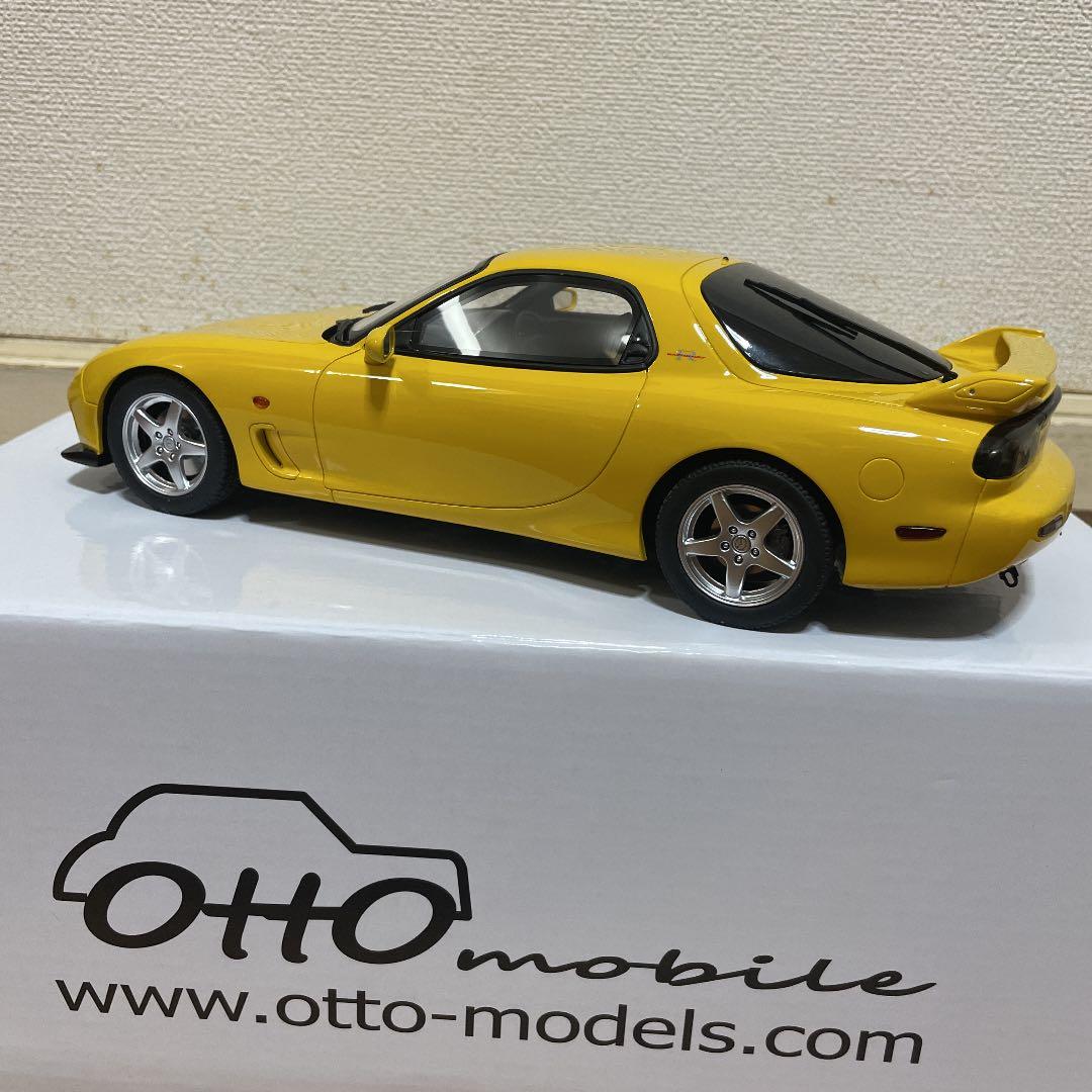 【1/18】FD3S Mazda RX-7 イエロー　Otto mobile