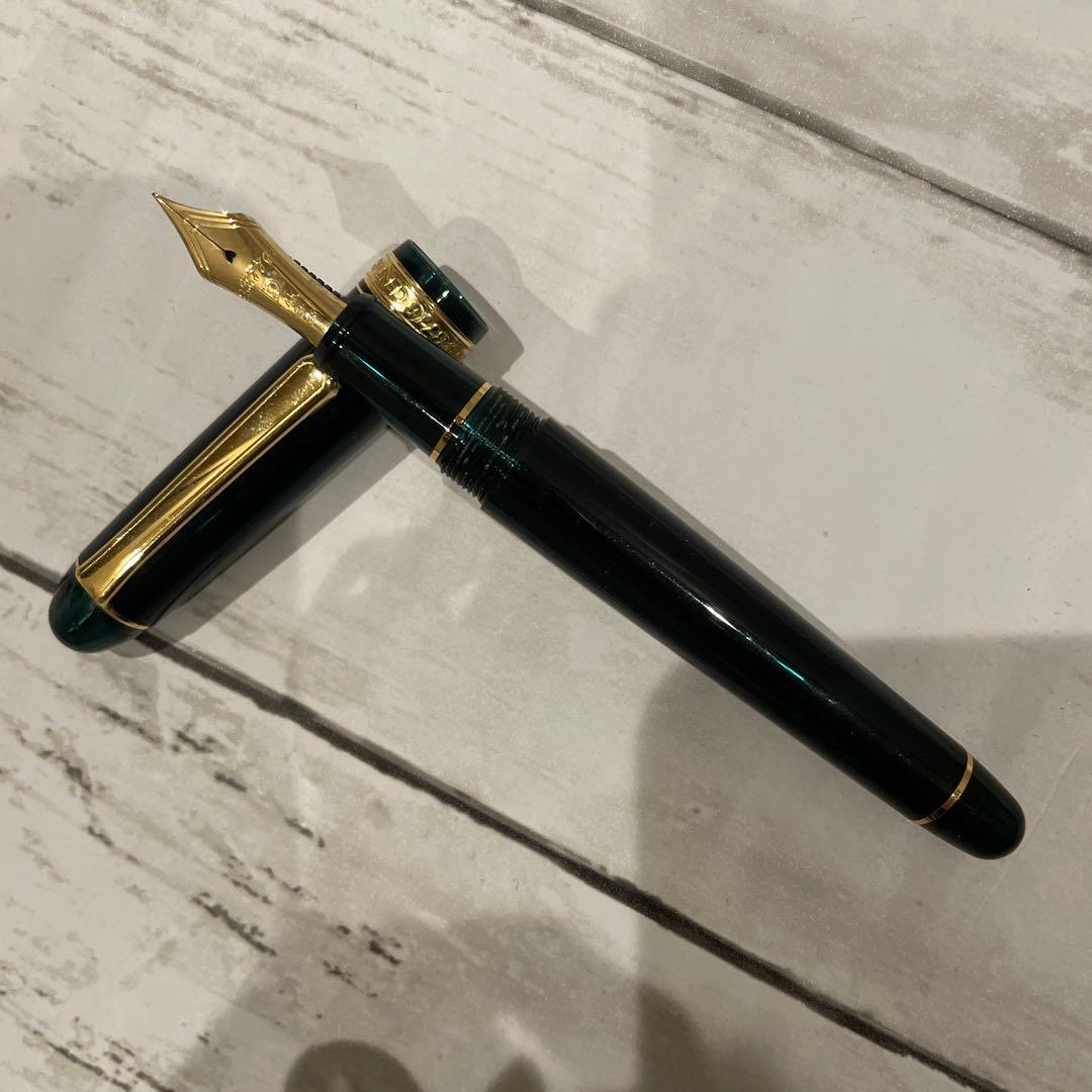 プラチナ万年筆 3776センチュリー グリーン