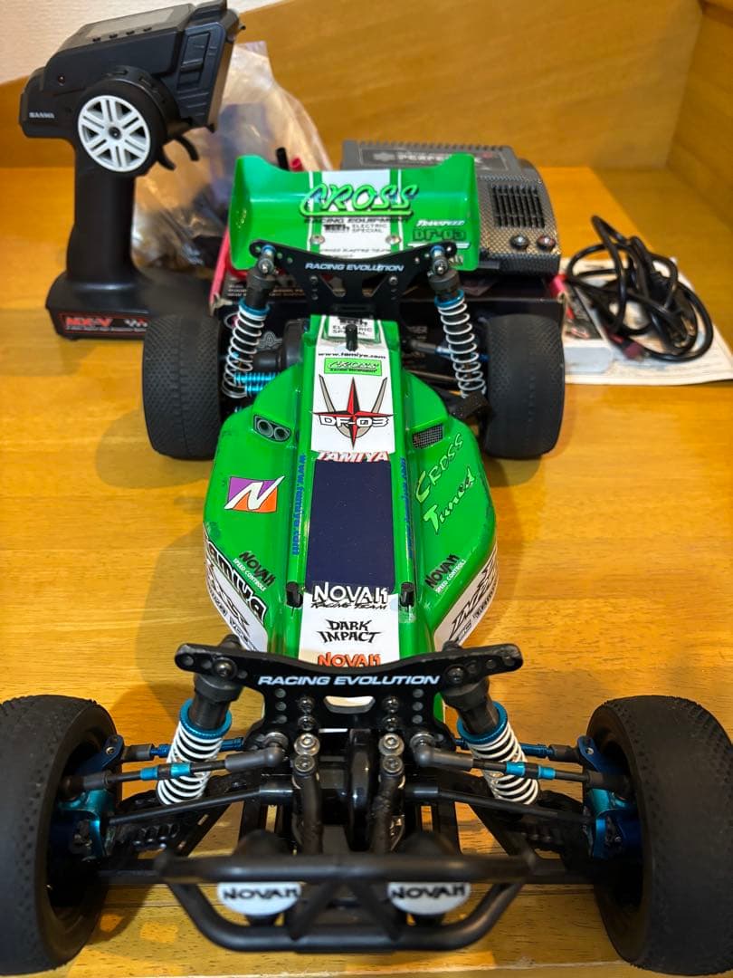 タミヤ　df-03 ダークインパクト　ブラシレス10.5t フルセット