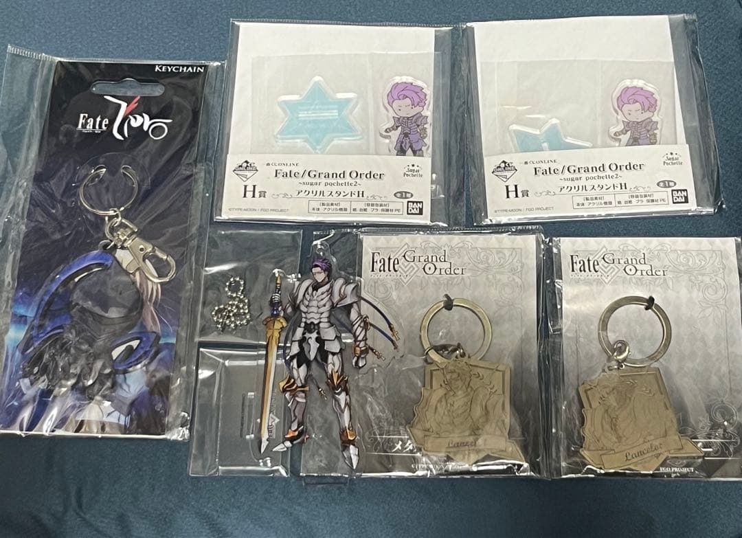 FGO ランスロット レア 北米版グッズ メタルキーホルダー 画像2追加