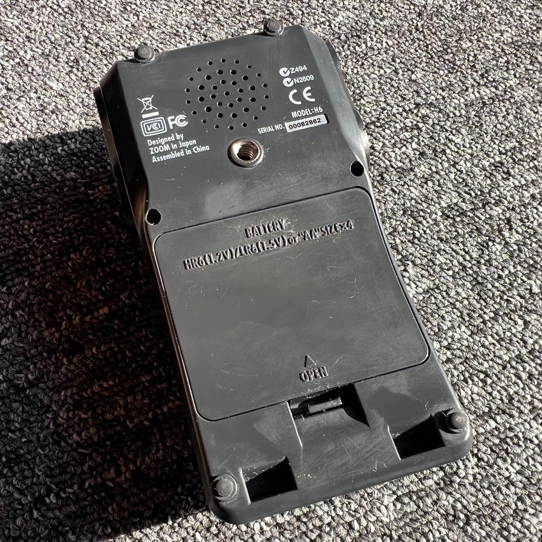 ZOOM H6 ハンディレコーダー 付属品付き　デシケーター保管