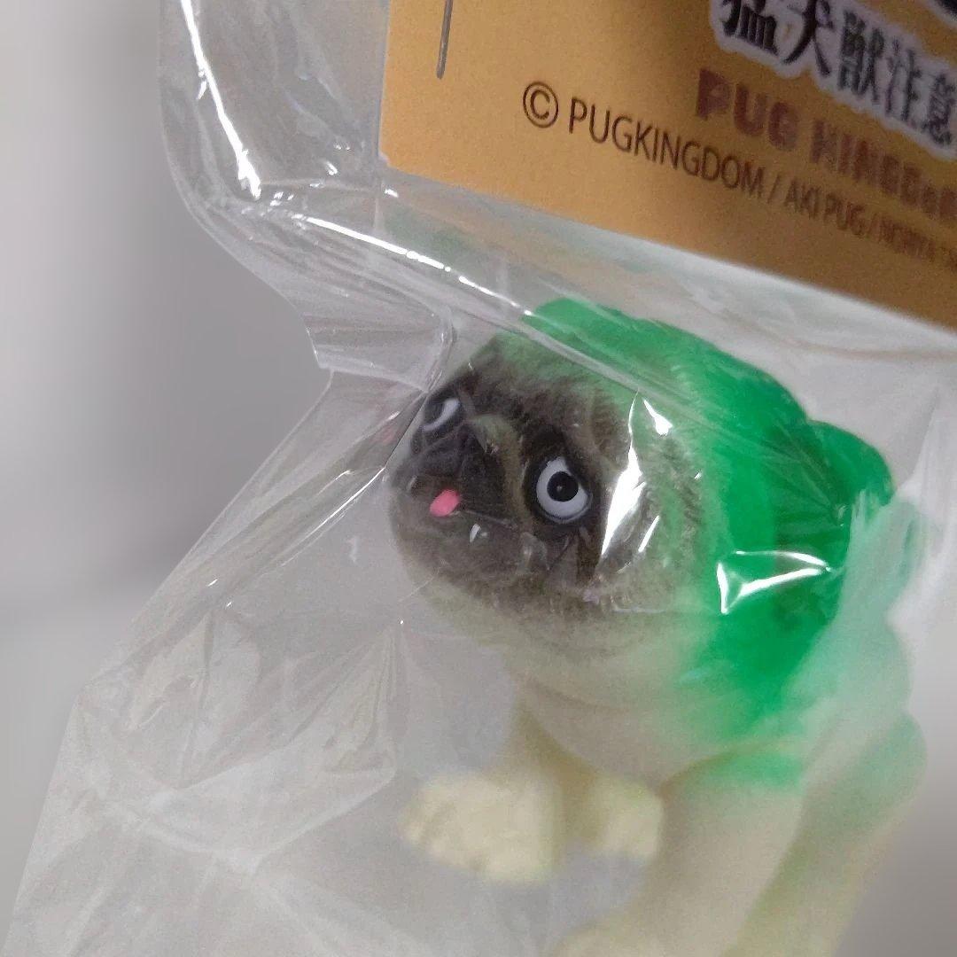 ソフビ PUG JYU パグジュウ 春の新緑ver.