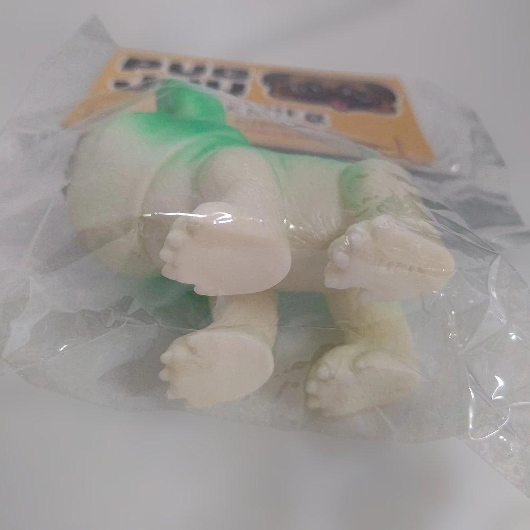 ソフビ PUG JYU パグジュウ 春の新緑ver.