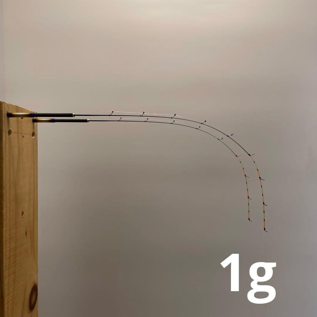 公魚　ハンドメイドロッド　レギュラーテーパー　350mm 2本セット