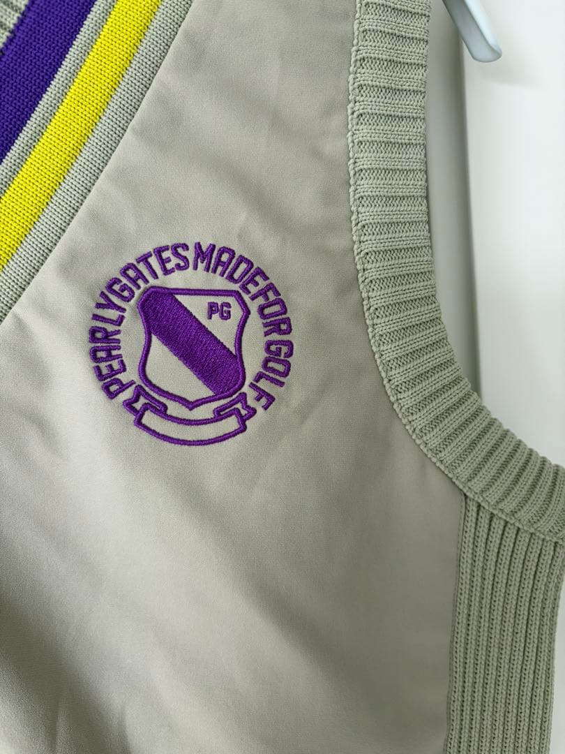 未使用タグ付　パーリーゲイツ ベスト　ladies 1