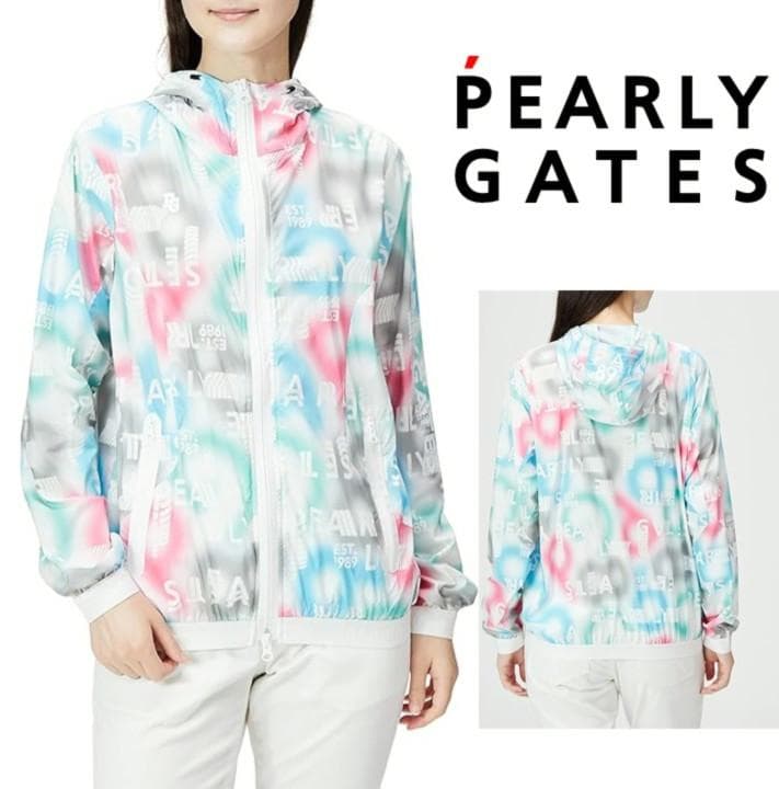 40,700円新品【パーリーゲイツ】防水性グラデーション撥水 ジップブルゾン 0