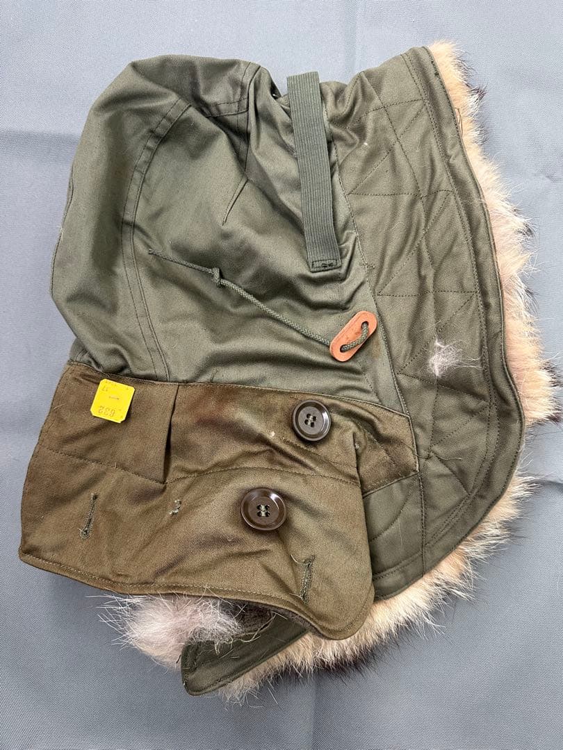 M-51 モッズコート用フード　白ラベル